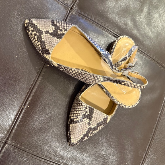 VERY GOOD CONDITION, 7.5 WOMENS, MICHAEL KORS SLINGS - Picture 6 of 6